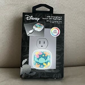 NIB Disney Stitch USB Charging & Touch LED Nightlight